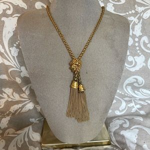 VINTAGE GIVENCHY RUNWAY TASSEL NECKLACE